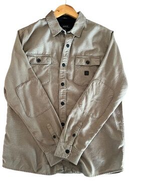 Roark Cabin Core Utility Shirt Jacket Snap Front (M)